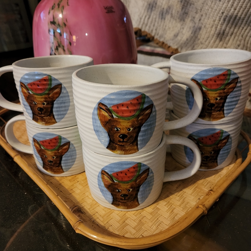 West Elm Set of 6 mugs/soup bowl.